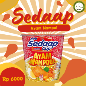 Mie Sedaap Ayam Nampol