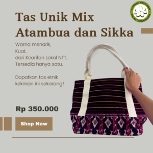 Tas Mix Kain Atambua dan Sikka