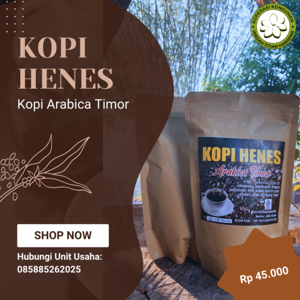 Kopi Henes Arabica Timor