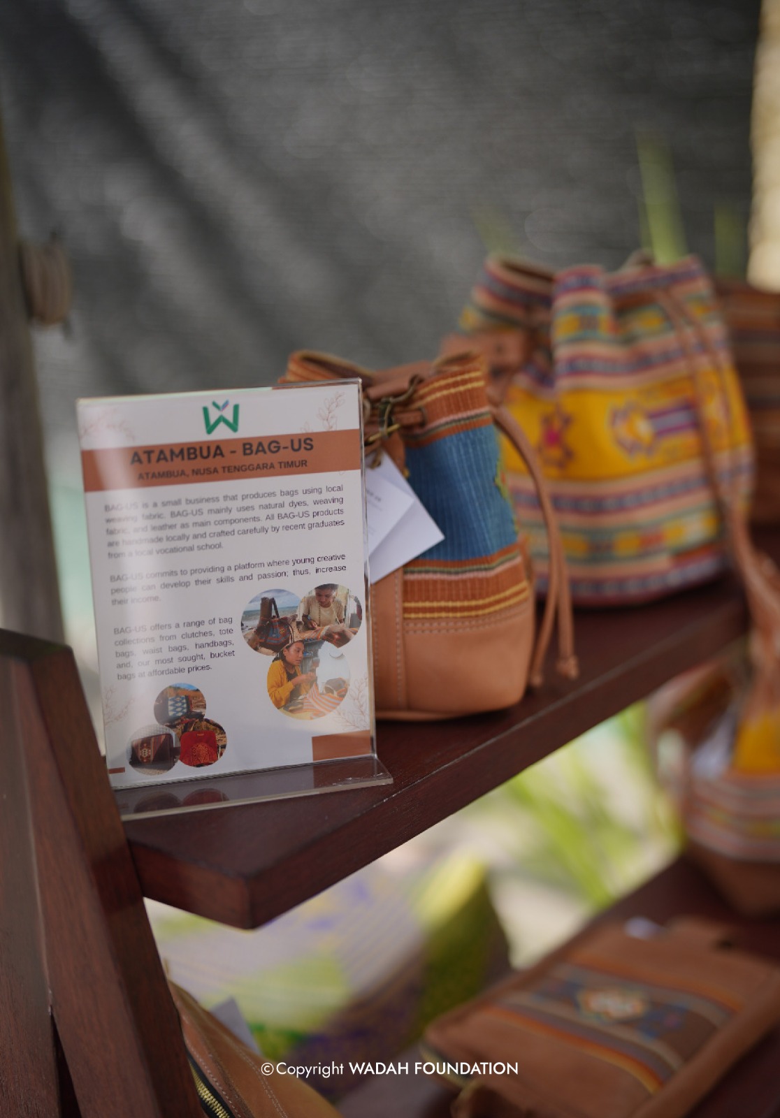 Pameran Produk Koperasi Wadah di International Conference on Responsible Tourism and Hospitality kerja sama antara IPB University sama Responsible Borneo, Serawak Malaysia. 26 Agustus 2023
