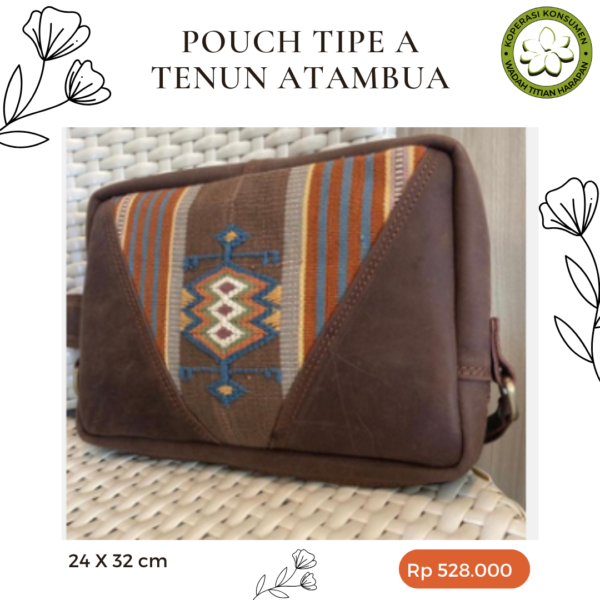 Pouch Tipe A Tenun Atambua