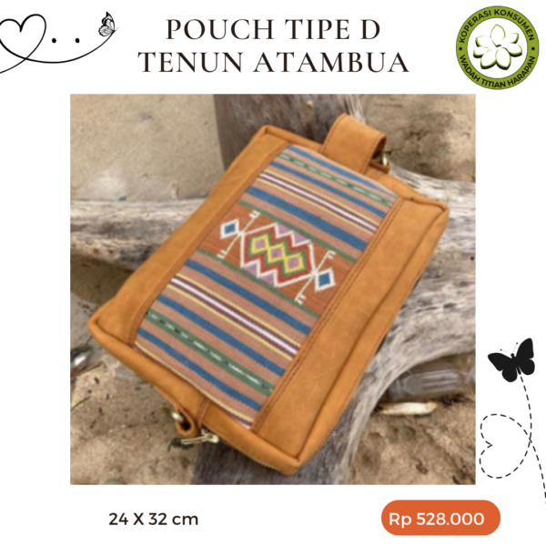 Pouch Tipe D Tenun Atambua