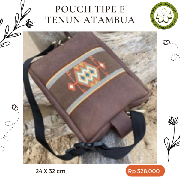 Pouch Tipe E Tenun Atambua