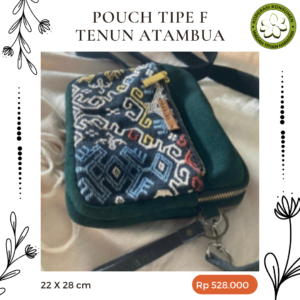 Pouch Tipe F Tenun Atambua