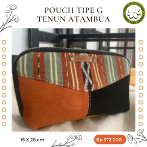 Pouch Tipe G Tenun Atambua