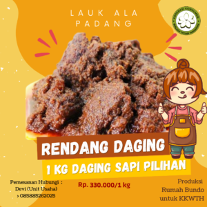 Rendang Daging Asli Padang