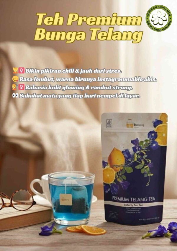 Minuman Sehat Teh Bunga Telang