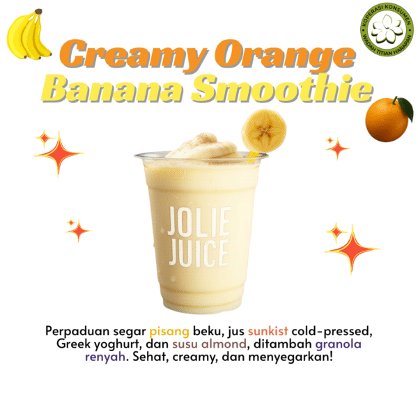 Creamy Orange Banana Smoothie
