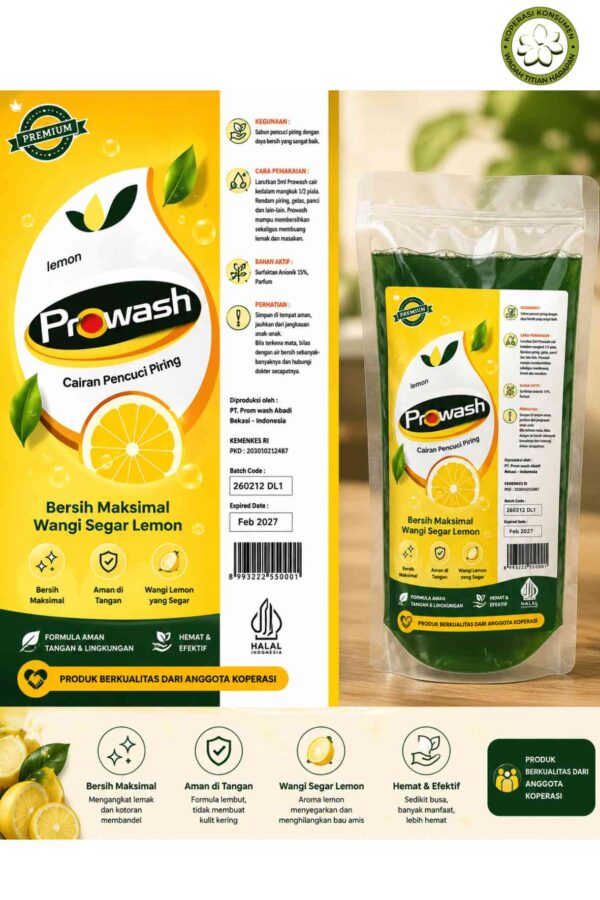 Prowash Cuci Piring Kemasan Pouch