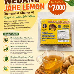 Wedang Jahe Lemon