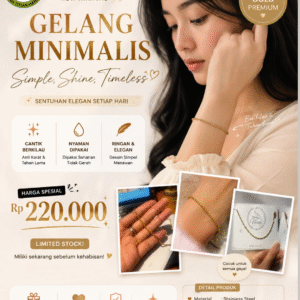 Gelang Minimalis Vivette Elegan